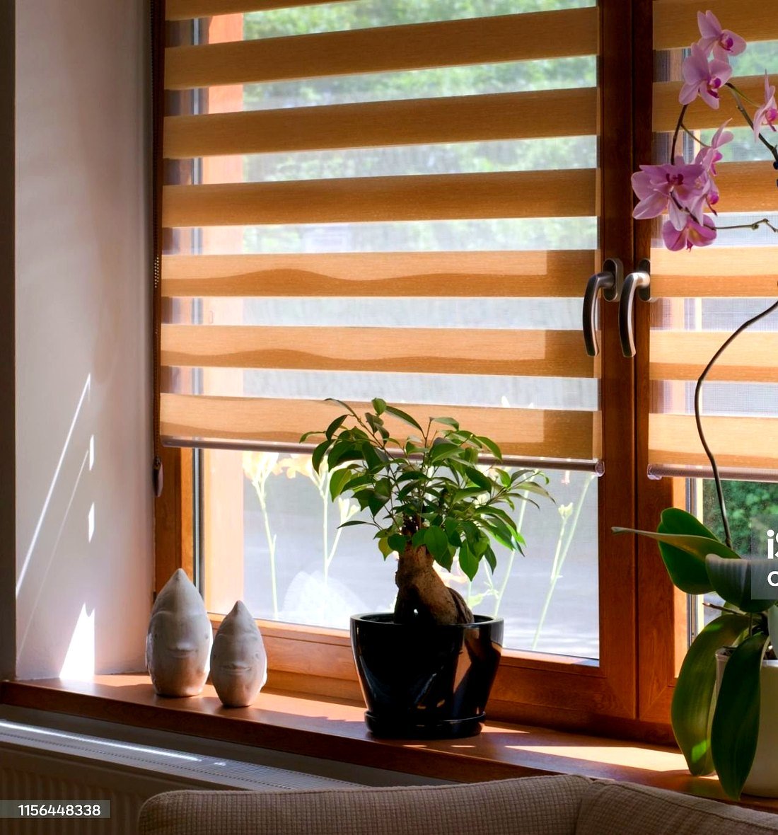 Zebra blinds installation by SOL BLINDS